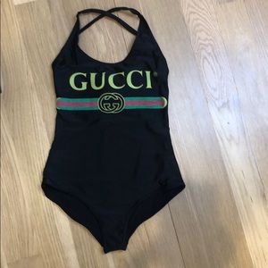 Brand new Gucci one piece swim suit